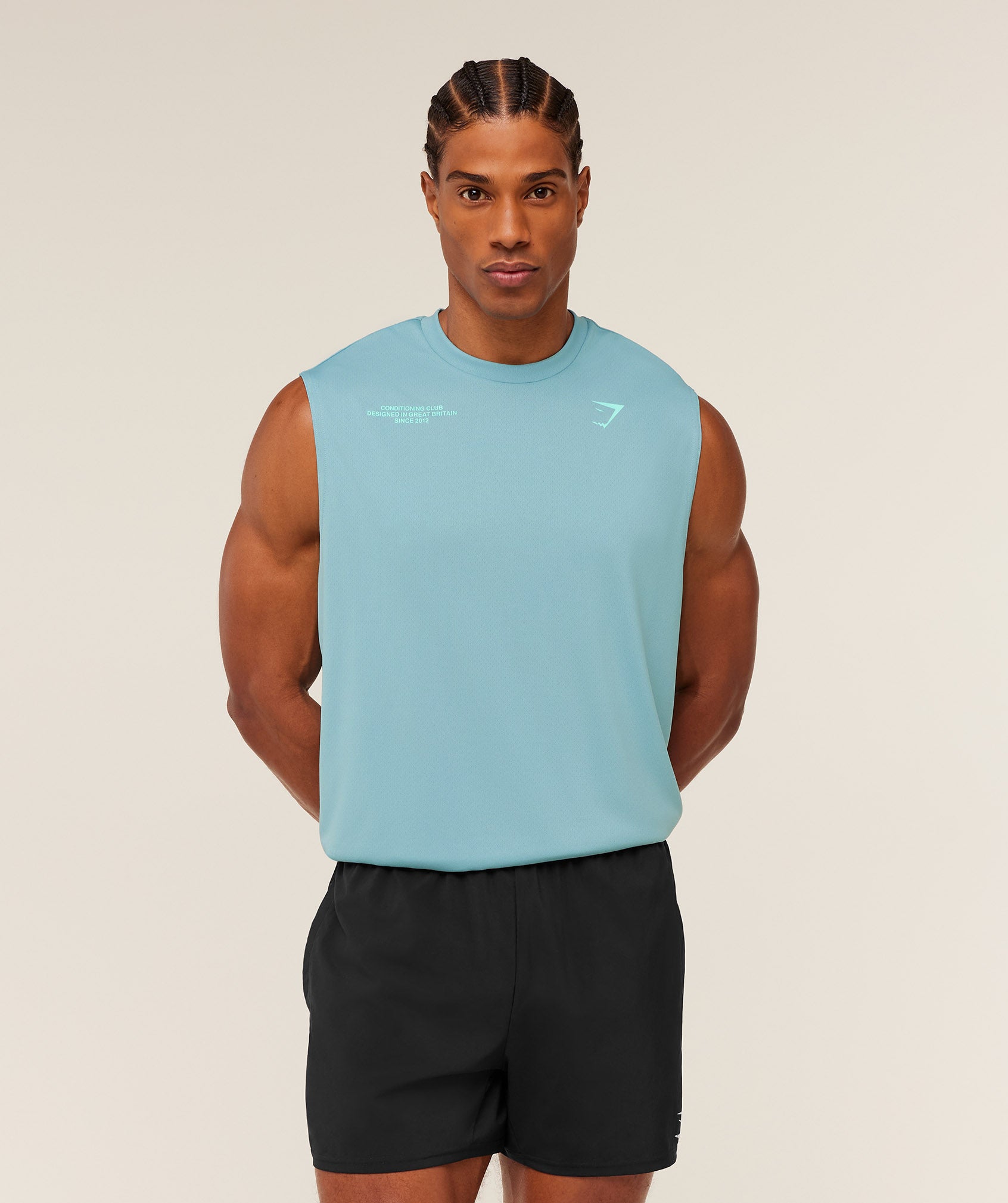 GS Flow Blue/GS Pop Turquoise